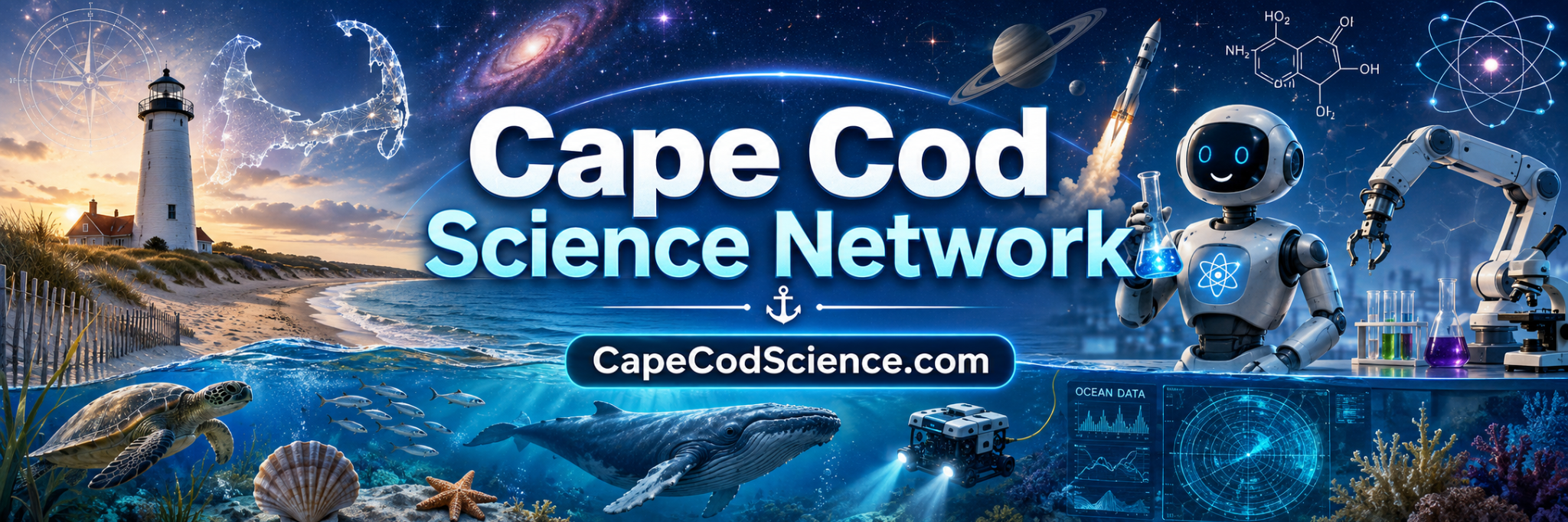 Cape Cod Science Network banner for CapeCodScience.com